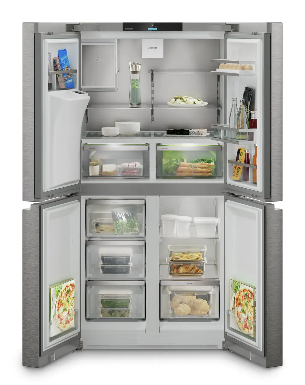 MBsddi 9028 Plus BioFresh NoFrost 4-door French door fridge
